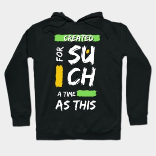 Created for Such a Time As This Christian Hoodie